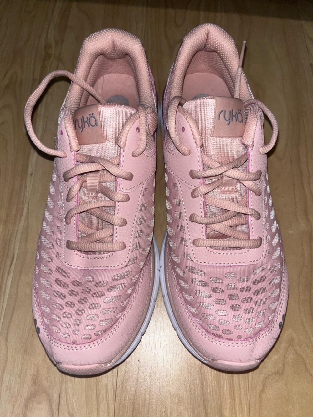 Ryka Women's Blush Pink Breathable Athletic Sneakers
